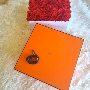 Birkin or Kelly rare Hermès box with ribbon, fits Birkin25, Kelly20, 25 and 28.